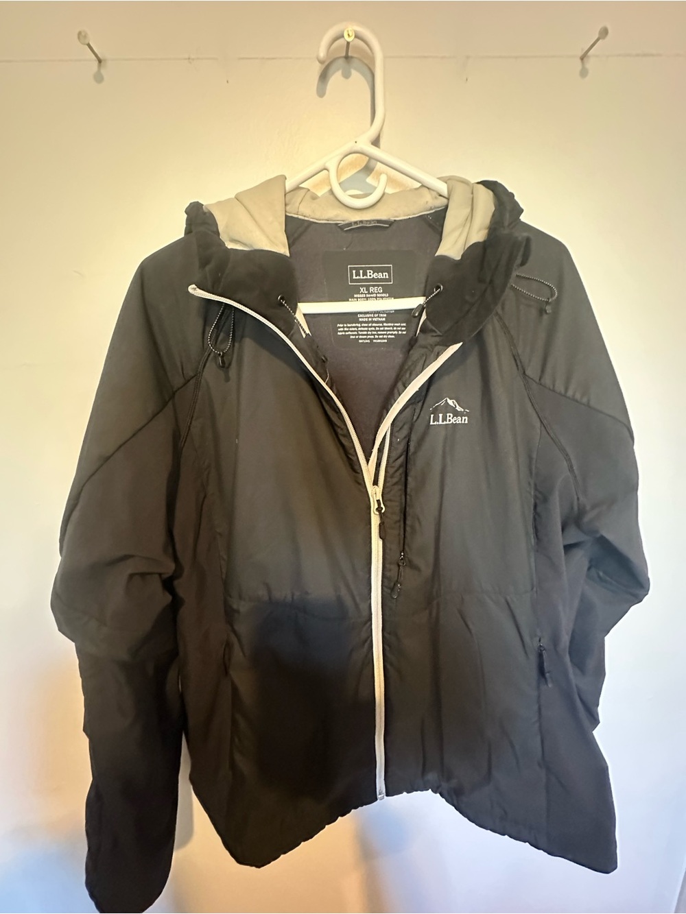 L.L. Bean Women's Black Hooded Jacket